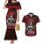 Hawaii Ikaika Warrior Couples Matching Mermaid Dress and Hawaiian Shirt Hawaiian Tribal Tattoo