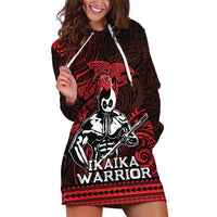 Hawaii Ikaika Warrior Hoodie Dress Hawaiian Tribal Tattoo