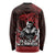 Hawaii Ikaika Warrior Long Sleeve Shirt Hawaiian Tribal Tattoo