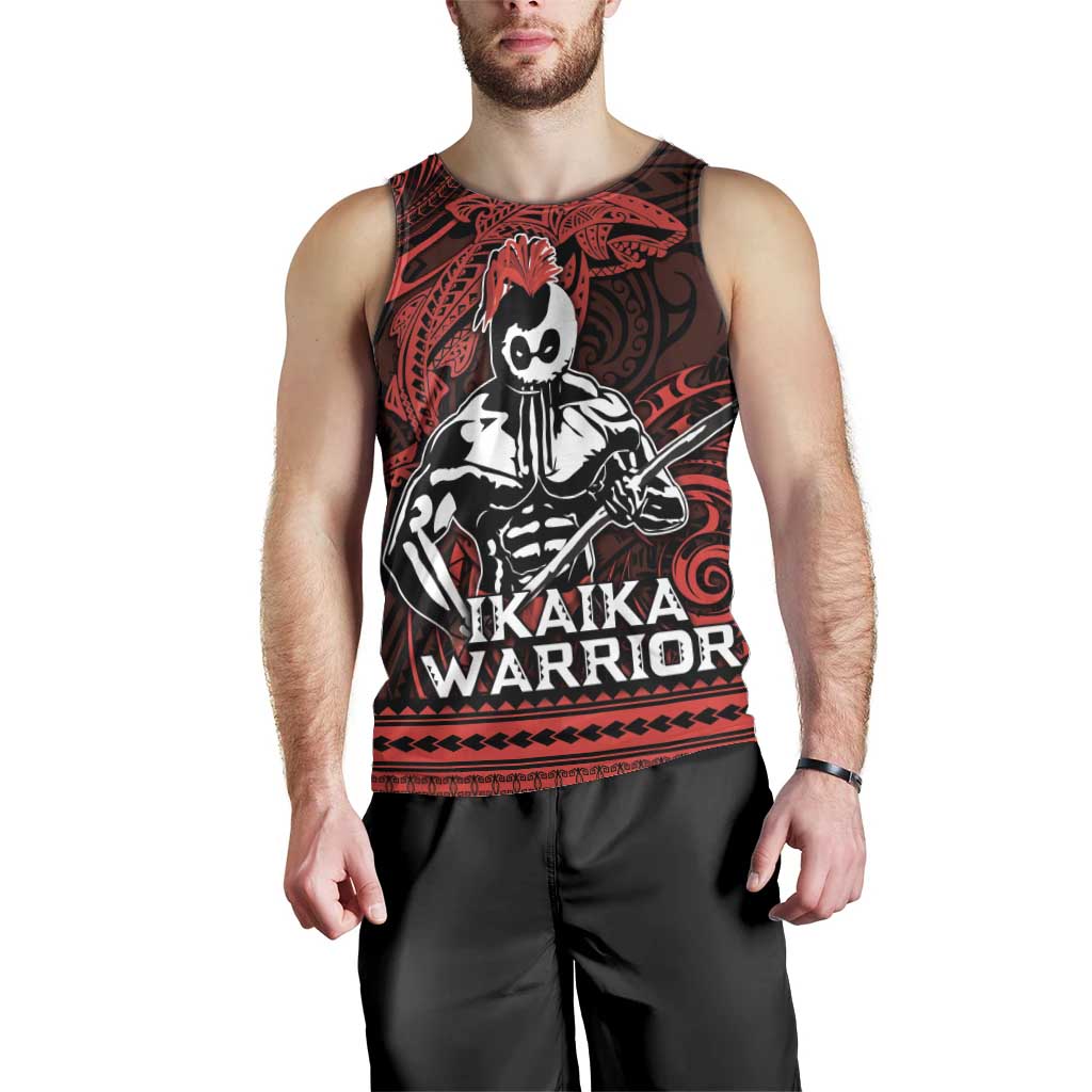 Hawaii Ikaika Warrior Men Tank Top Hawaiian Tribal Tattoo