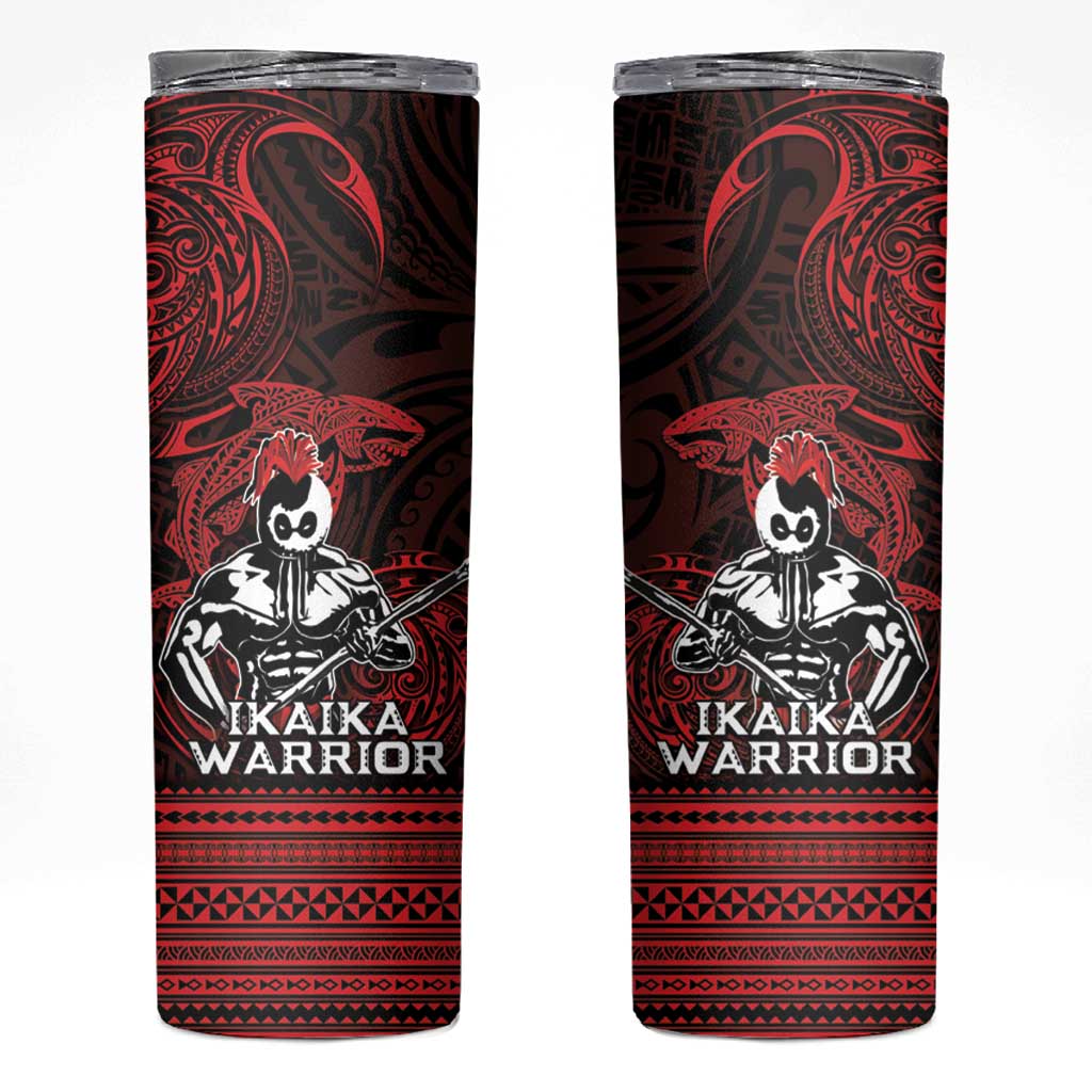 Hawaii Ikaika Warrior Skinny Tumbler Hawaiian Tribal Tattoo