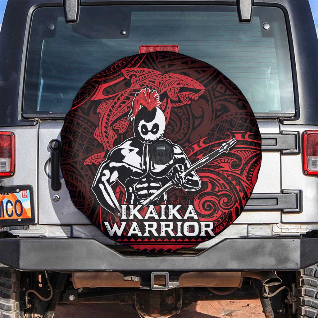 Hawaii Ikaika Warrior Spare Tire Cover Hawaiian Tribal Tattoo