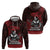 Hawaii Ikaika Warrior Zip Hoodie Hawaiian Tribal Tattoo