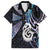 New Zealand Aotearoa Family Matching Summer Maxi Dress and Hawaiian Shirt Maori Hei Manaia Purple Paua Shell
