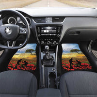 New Zealand ANZAC Day Car Mats The Ode Remembrance And Poppy