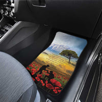 New Zealand ANZAC Day Car Mats The Ode Remembrance And Poppy