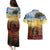 New Zealand ANZAC Day Couples Matching Puletasi and Hawaiian Shirt The Ode Remembrance And Poppy