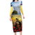 New Zealand ANZAC Day Family Matching Long Sleeve Bodycon Dress and Hawaiian Shirt The Ode Remembrance And Poppy