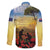 New Zealand ANZAC Day Family Matching Summer Maxi Dress and Hawaiian Shirt The Ode Remembrance And Poppy