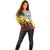 New Zealand ANZAC Day Off Shoulder Sweater The Ode Remembrance And Poppy