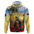 New Zealand ANZAC Day Zip Hoodie The Ode Remembrance And Poppy