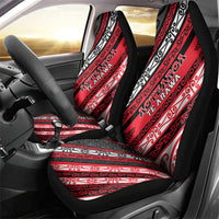 Aotearoa Te Arawa Car Seat Cover New Zealand Maori Tribal Fern Pattern