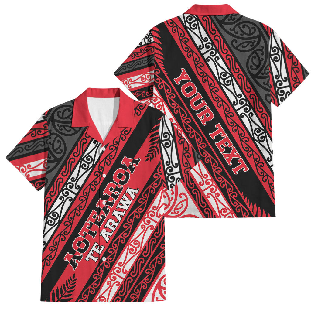 Personalised Aotearoa Te Arawa Family Matching Mermaid Dress and Hawaiian Shirt New Zealand Maori Tribal Fern Pattern