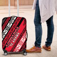 Aotearoa Te Arawa Luggage Cover New Zealand Maori Tribal Fern Pattern