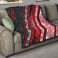 Aotearoa Te Arawa Quilt New Zealand Maori Tribal Fern Pattern