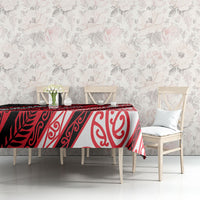 Aotearoa Te Arawa Tablecloth New Zealand Maori Tribal Fern Pattern