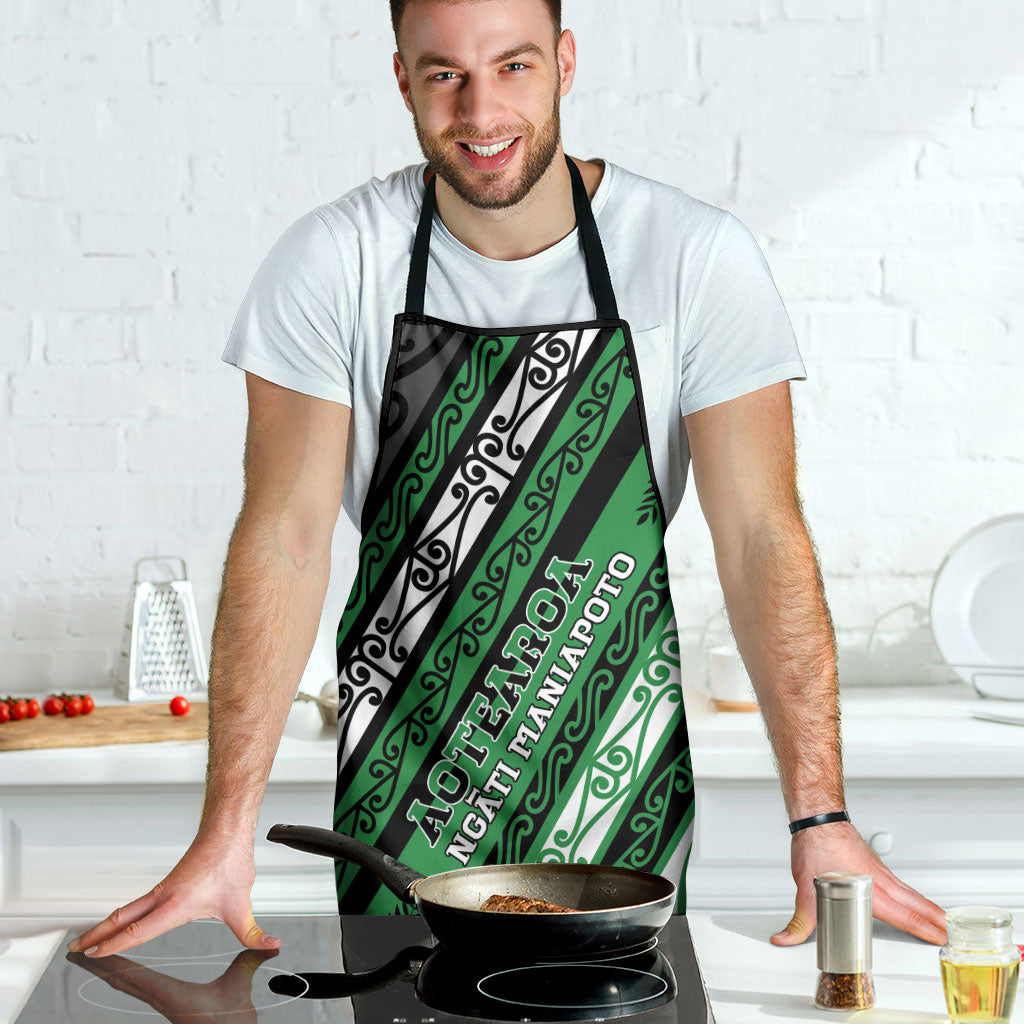 Aotearoa Ngati Maniapoto Apron New Zealand Maori Tribal Fern Pattern