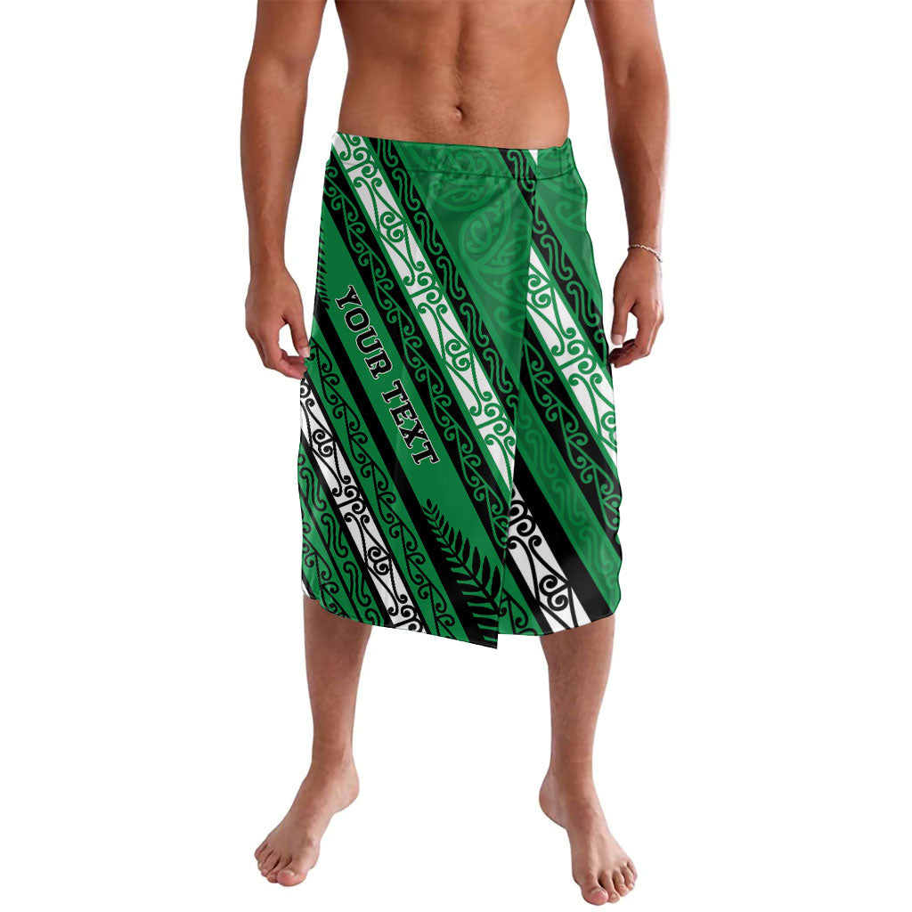 Personalised Aotearoa Ngati Raukawa Lavalava New Zealand Maori Tribal Fern Pattern