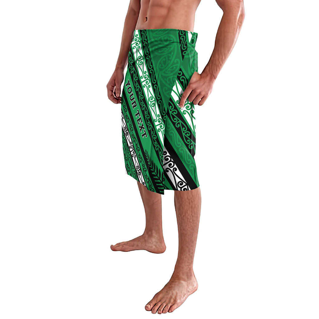 Personalised Aotearoa Ngati Raukawa Lavalava New Zealand Maori Tribal Fern Pattern