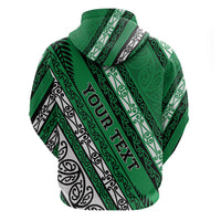 Personalised Aotearoa Ngati Raukawa Zip Hoodie New Zealand Maori Tribal Fern Pattern
