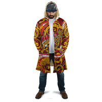 Custom Aotearoa Waikato Tainui Cloak Maori Tribal Pattern Koru Motif