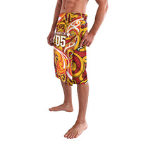 Custom Aotearoa Waikato Tainui Lavalava Maori Tribal Pattern Koru Motif