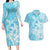 Hawaii Kanaka Maoli Couples Matching Long Sleeve Bodycon Dress and Hawaiian Shirt Polynesian Turtle Tattoo