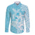 Hawaii Kanaka Maoli Family Matching Puletasi and Hawaiian Shirt Polynesian Turtle Tattoo