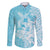Hawaii Kanaka Maoli Family Matching Summer Maxi Dress and Hawaiian Shirt Polynesian Turtle Tattoo