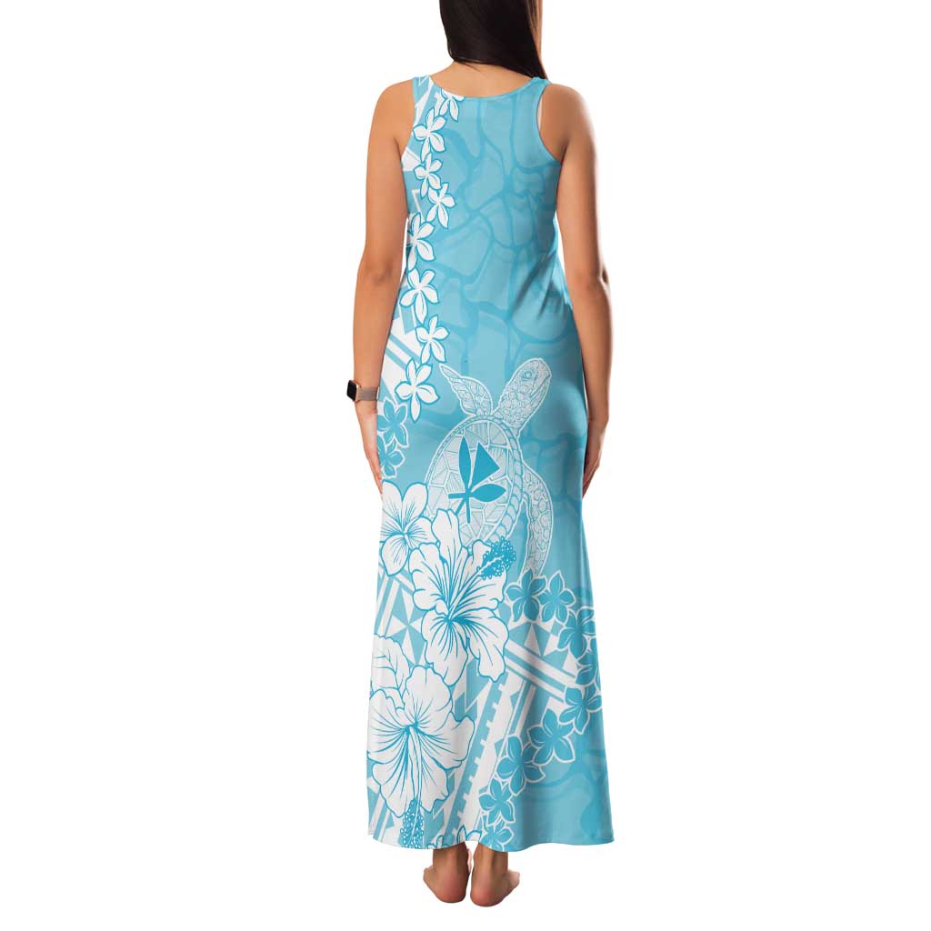 Hawaii Kanaka Maoli Family Matching Tank Maxi Dress and Hawaiian Shirt Polynesian Turtle Tattoo