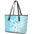 Hawaii Kanaka Maoli Leather Tote Bag Polynesian Turtle Tattoo