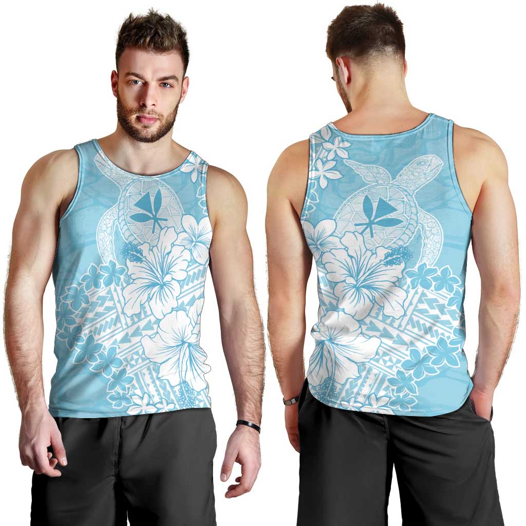 Hawaii Kanaka Maoli Men Tank Top Polynesian Turtle Tattoo