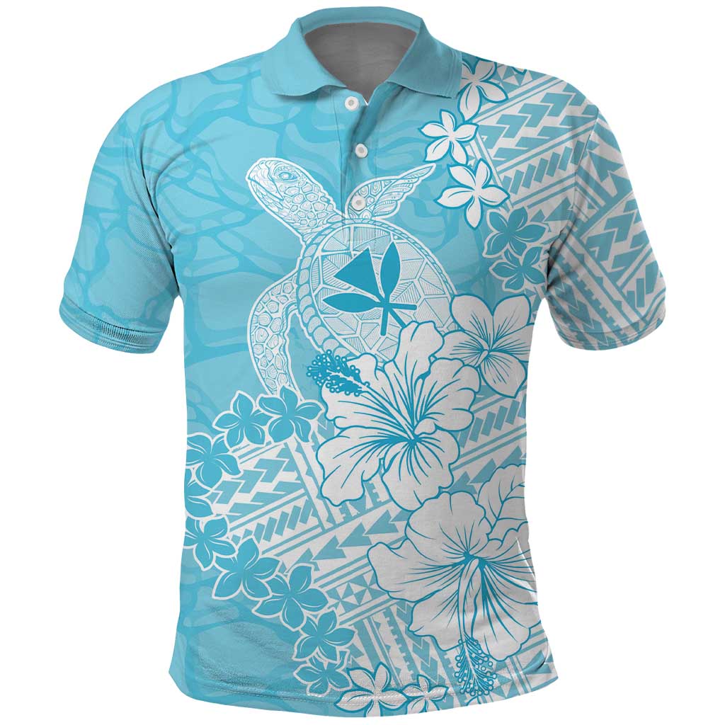 Hawaii Kanaka Maoli Polo Shirt Polynesian Turtle Tattoo