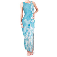 Hawaii Kanaka Maoli Tank Maxi Dress Polynesian Turtle Tattoo