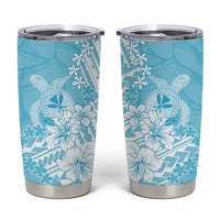Hawaii Kanaka Maoli Tumbler Cup Polynesian Turtle Tattoo