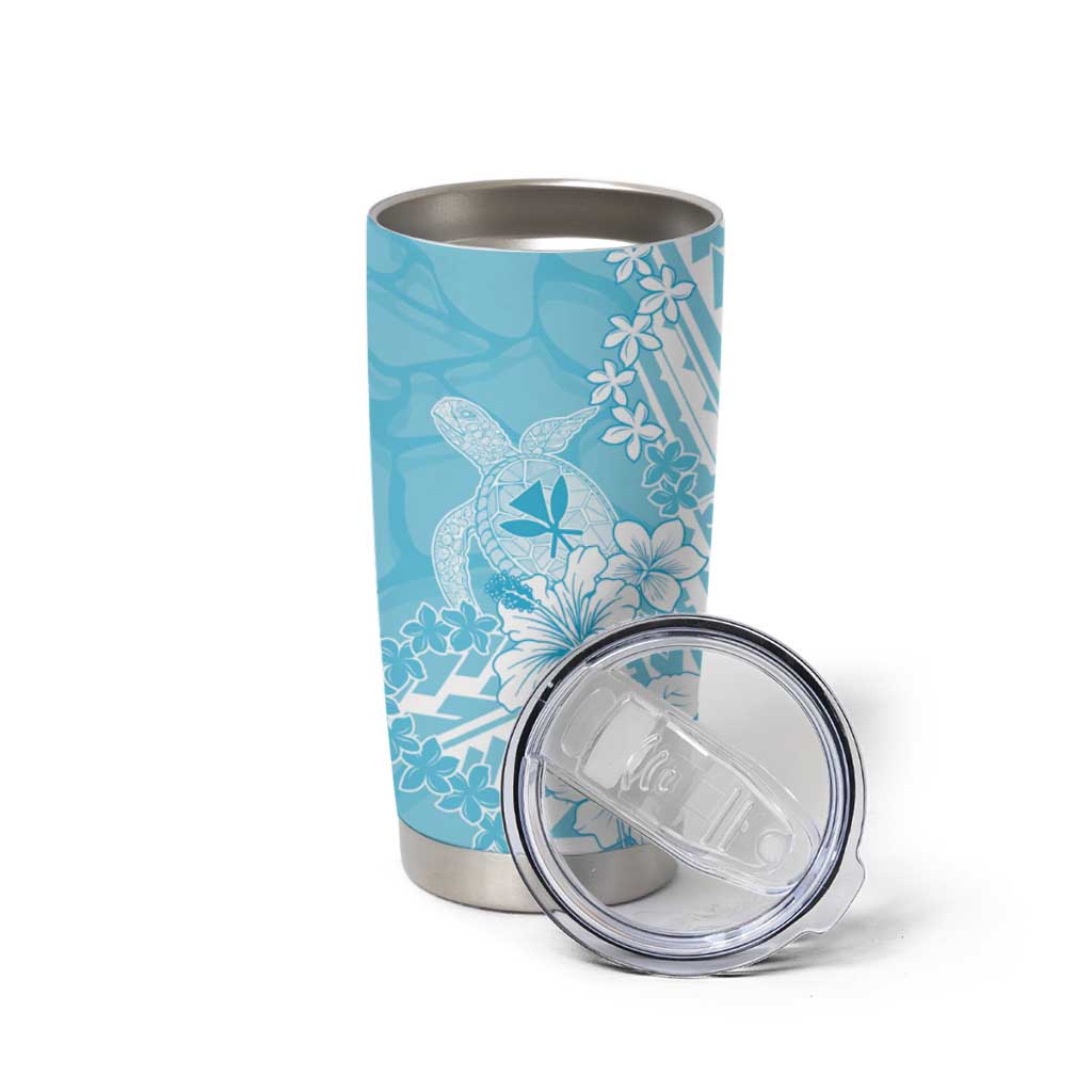 Hawaii Kanaka Maoli Tumbler Cup Polynesian Turtle Tattoo