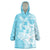 Hawaii Kanaka Maoli Wearable Blanket Hoodie Polynesian Turtle Tattoo