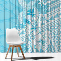 Hawaii Kanaka Maoli Window Curtain Polynesian Turtle Tattoo