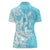 Hawaii Kanaka Maoli Women Polo Shirt Polynesian Turtle Tattoo