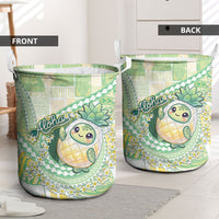 Hawaii Pineapple Laundry Basket Cute Cosplay Turtle Plumeria Spiral