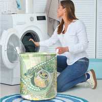 Hawaii Pineapple Laundry Basket Cute Cosplay Turtle Plumeria Spiral