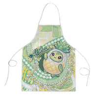Hawaii Pineapple Apron Cute Cosplay Turtle Plumeria Spiral