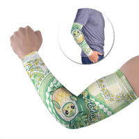 Hawaii Pineapple Arm Sleeves Cute Cosplay Turtle Plumeria Spiral