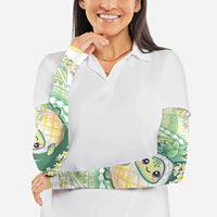 Hawaii Pineapple Arm Sleeves Cute Cosplay Turtle Plumeria Spiral