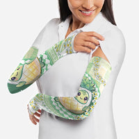 Hawaii Pineapple Arm Sleeves Cute Cosplay Turtle Plumeria Spiral