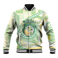 Hawaii Pineapple Baseball Jacket Cute Cosplay Turtle Plumeria Spiral