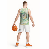 Hawaii Pineapple Basketball Jersey Cute Cosplay Turtle Plumeria Spiral