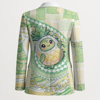Hawaii Pineapple Blazer Cute Cosplay Turtle Plumeria Spiral
