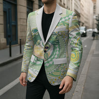 Hawaii Pineapple Blazer Cute Cosplay Turtle Plumeria Spiral