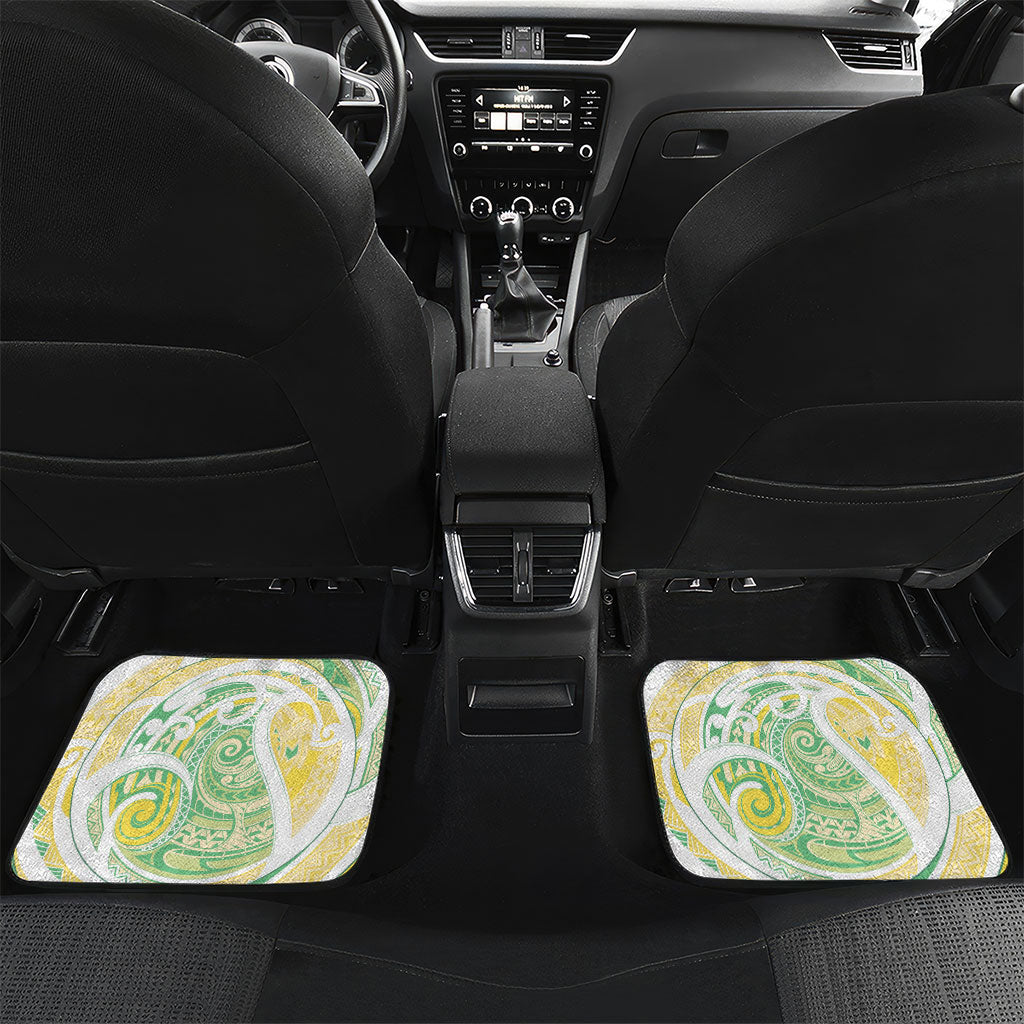 Hawaii Pineapple Car Mats Cute Cosplay Turtle Plumeria Spiral